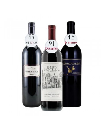 Buy 3 - Trio Ch Montelena Estate Cabernet Ch Hosanna Cimarossa Rian..