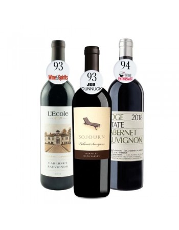 Buy 3 - Trio Sojourn Oakville Cabernet Lecole Cab Ridge Cab..