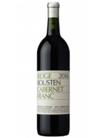 2016 Ridge Rousten Cabernet Franc Santa Cruz