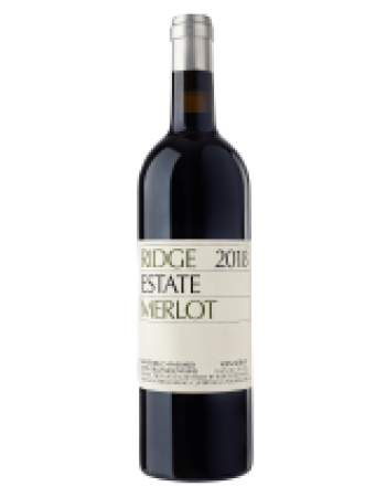 2018 Ridge Estate Merlot Santa Cruz